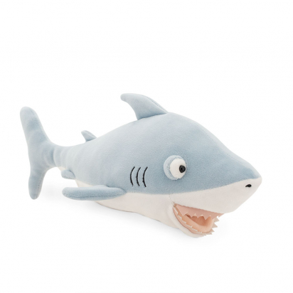 Doudou peluche Requin Orange Toys