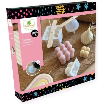 Make it - XL - Atelier bougies - Cire de soja Sycomore