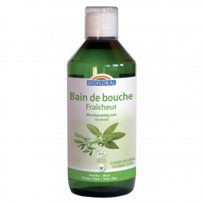 Bain de bouche Fraîcheur à l'Argent Colloïdal - 500 ml
