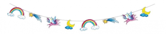 C&L Guirlande - 3,6 m - licornes