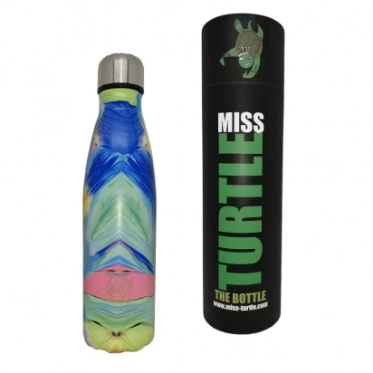 Gourde isotherme 350 ml Un Après-Midi Pastel Miss turtle