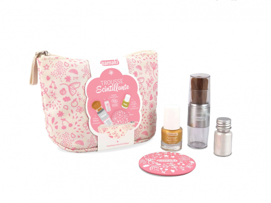 Trousse scintillante vernis or - Namaki