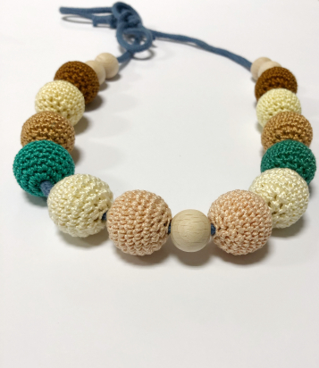 Collier d'allaitement et portage - LOVE POWER - Adénate