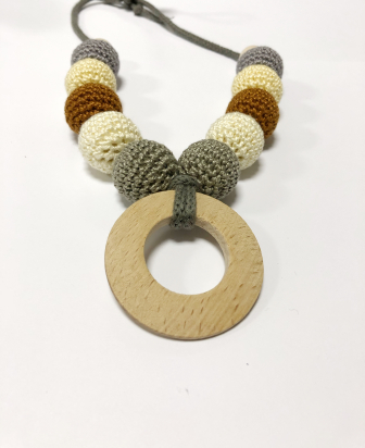 Collier d'allaitement et portage - NATURE - Adénate