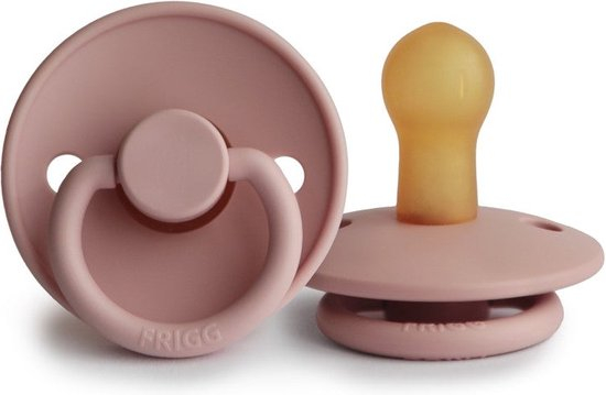 Sucette Frigg Classic Latex - 0-6m Powder Blush