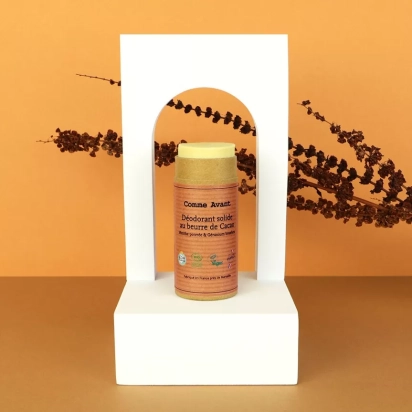 Déodorant solide géranium bourbon & menthe poivrée Comme Avant