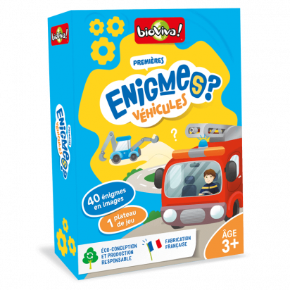 Bioviva - Mes premières énigmes Véhicules