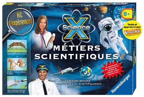 Kit d'expériences - Métiers scientifiques Science - Ravensburger