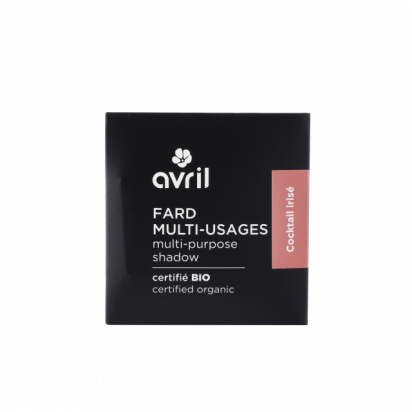 Fard à paupières cocktail irisé certifié bio Avril
