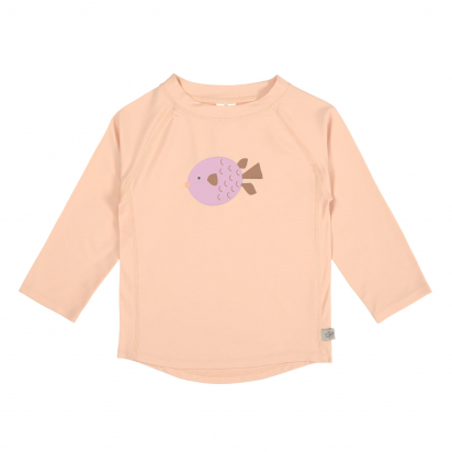 T-shirt anti-UV manches longues Poisson  pêche rose Lassig