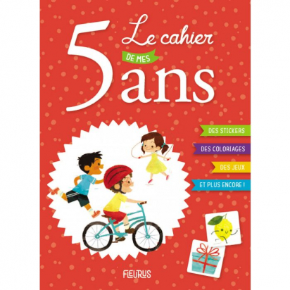 Le cahier de mes 5 ans Fleurus