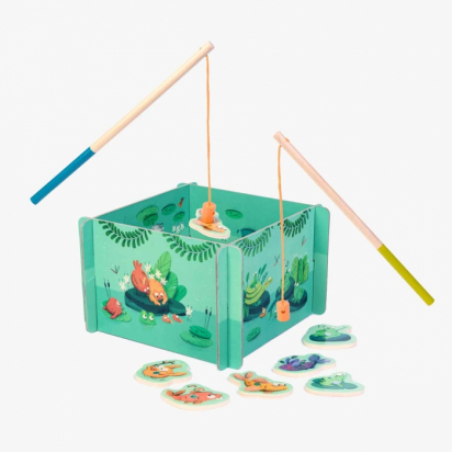 Jeu de pêche Dans la jungle Moulin roty