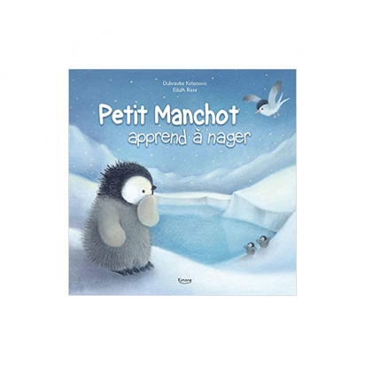 Petit manchot apprend à nager Kimane