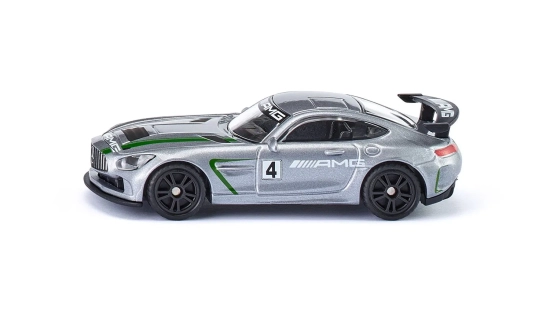 Mercedes-AMG GT4 grise – Voiture de course miniature – Siku