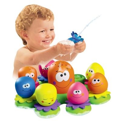 POULPY ET COMPAGNIE jouets aspergeurs pour le bain Tomy