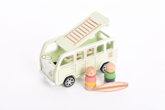 Camper van en bois Tickit