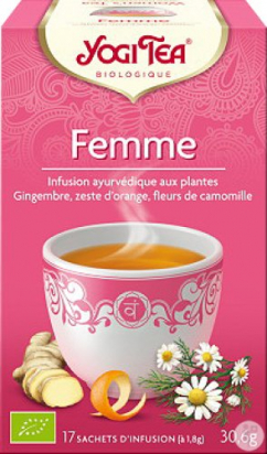 Infusion ayurvédique aux plantes Femme Yogi Tea