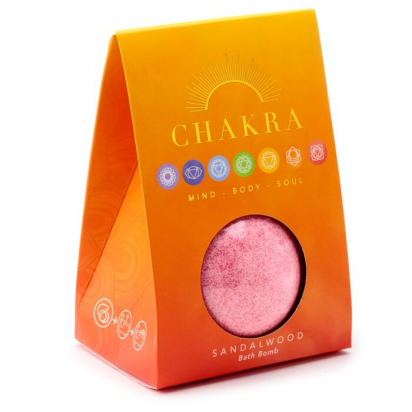 Boule de bain Chakra Rose Bois de Santal