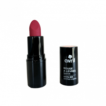 Rouge à lèvres fuchsia certifié bio Avril