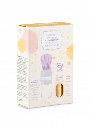 Pinceau Magique & Poudre Scintillante - Or Namaki