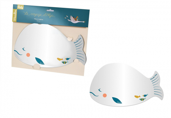 Miroir baleine  - Le Voyage d'Olga - Moulin Roty