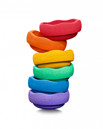 Stapelstein Rainbow 6 pièces