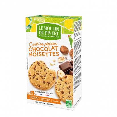 Cookies aux pépites de chocolats Moulin Piver