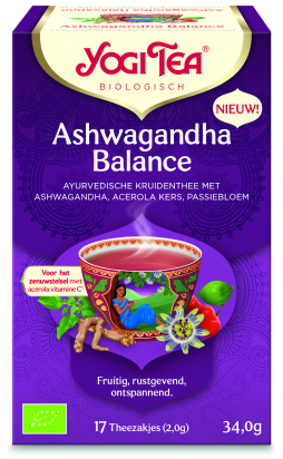 Yogi thé Ashwagandha relaxation bio 17 sachets