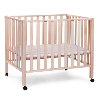 Parc en bois - Hêtre naturel - 75x95 - Childhome