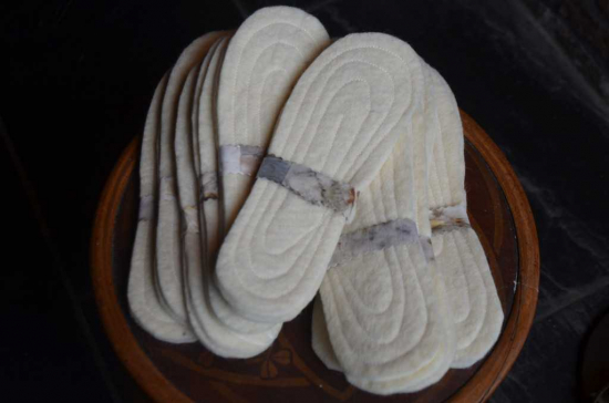 Semelles en laine - La feutrerie