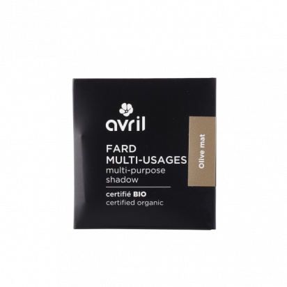 Fard à paupières Olive mat Certifié bio Avril cosmétique
