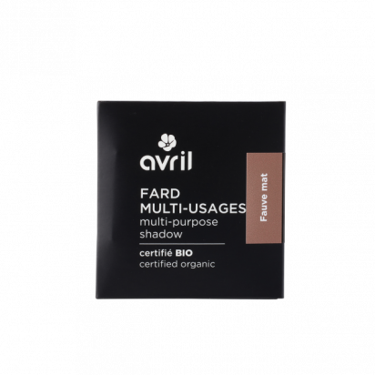Fard à paupières Fauve mat Certifié bio Avril cosmétique