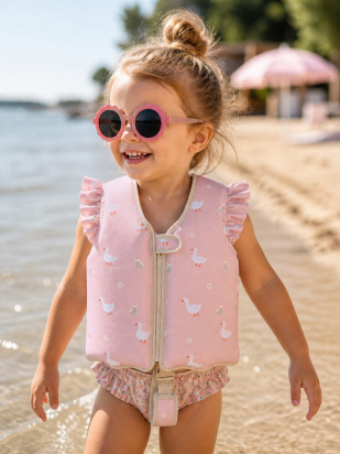 Gilet bouée Swim Jacket Goose Pink 4-6 ans – JeP Kids