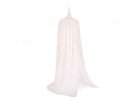 Ciel de lit Amour Stella - 250x50 - gold stella/ white - Nobodinoz