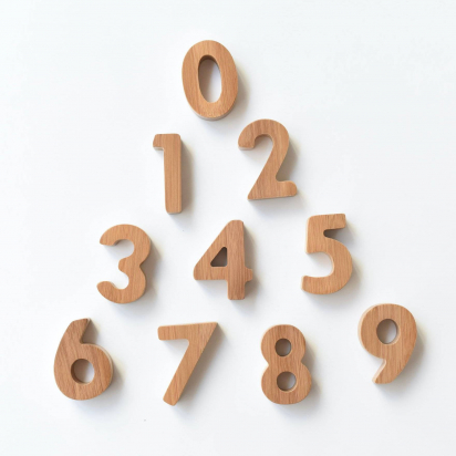 Chiffres en bois Wee Gallery
