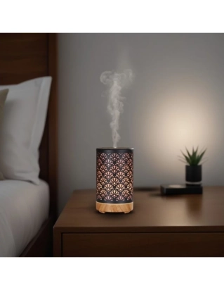 Diffuseur Huile Essentielle par Ultrason avec Télécommande Sofia pour l'Aromathérapie – Design Compact en Métal