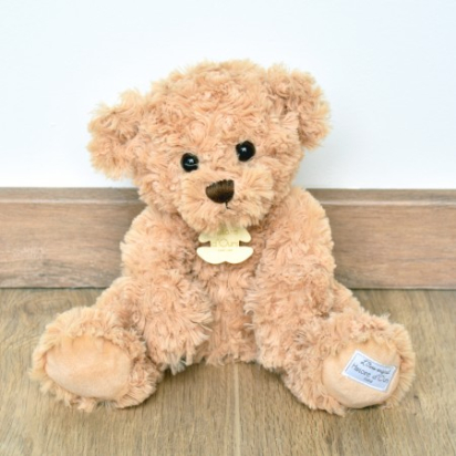 Ours en Peluche Beige - 34 cm Histoire d'ours