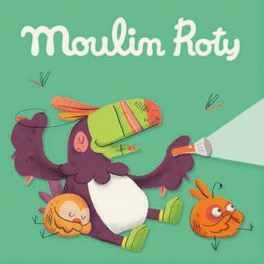 Boîte de 3 disques pour lampe à histoires Dans la jungle Moulin Roty