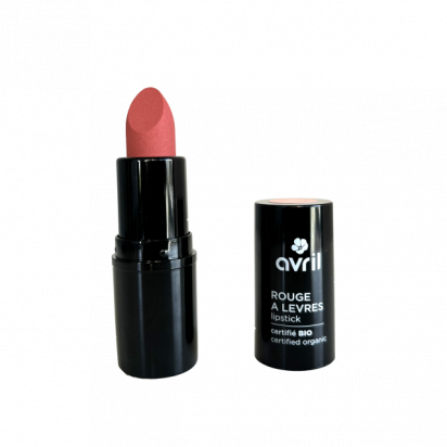 Rouge à lèvres pêche de vigne certifié bio Avril