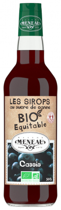 Sirop de cassis bio 50 cl Meneau