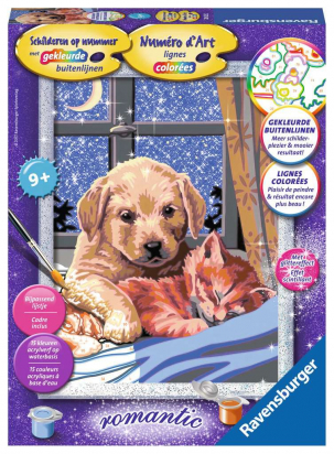 Peinture par numéros Bonne nuit Ravensburger