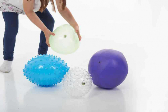 Lot de 4 balles étranges - TicKit