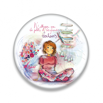 Magnet "N'attrape que les Petits et grands bonheurs"