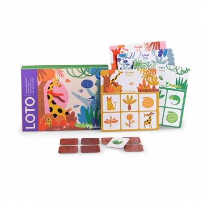 Loto des couleurs Les toupitis Moulin roty