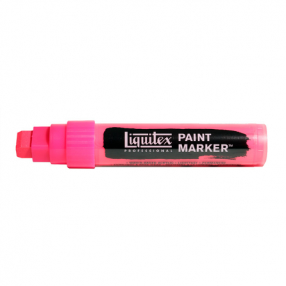 Marqueur pointe large Rose fluo Liquitex