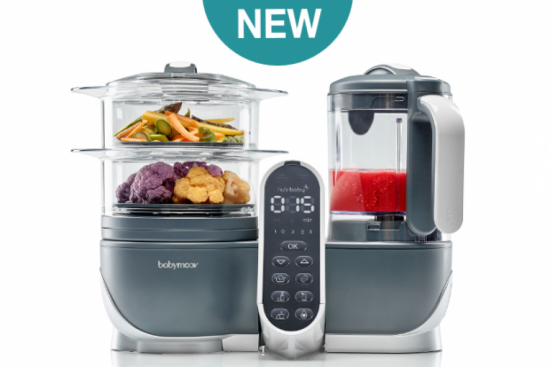 Nutribaby + - Industrial grey - Babymoov 