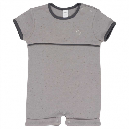 Combinaison en coton Fiji - Soft grey - Koeka
