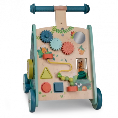 Chariot de marche d'activités Dans la jungle Moulin roty