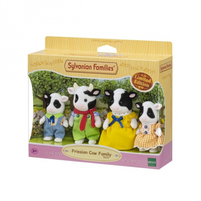 La famille Vache Bretonne Sylvanian Families