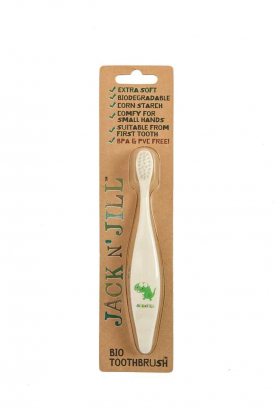 Brosse à dents biodégradable  - Dino - Jack n'Jill
